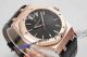 swiss clone Audemars Piguet Royal Oak 15500 rose gold black face watch (2)_th.jpg